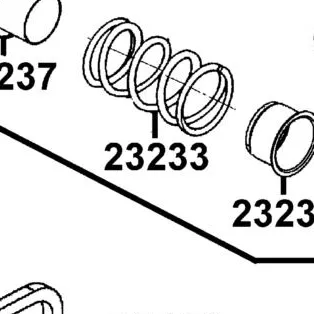 23233-LBA7-900 SPG DRIVEN FACE — diagram cutout
