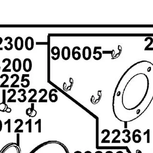90605-1F66-721 CIR CLIP 7MM