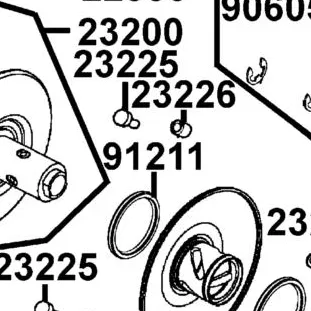 91211-KHE7-900 SEAL DRIVEN FACE