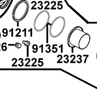 91351-KHE7-900 O-RING PINION CAP