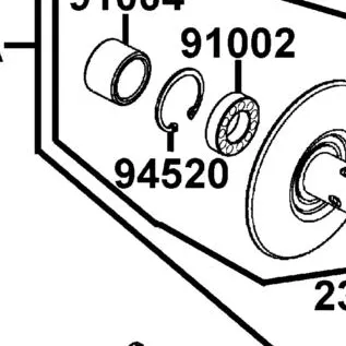 94520-28000 CIR CLIP IN 28