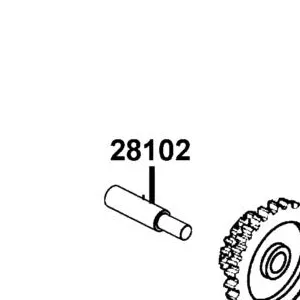 28102-LDE9-E00 SHAFT STARTER REDUCTION — diagram cutout