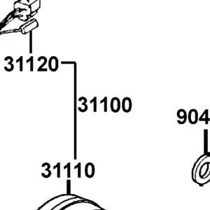 31100-LDE9-E00 AC GEN ASS'Y — diagram cutout