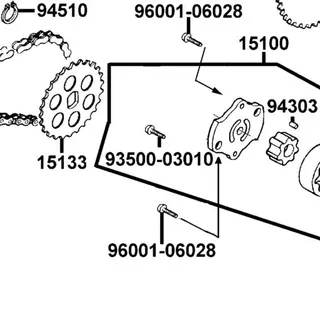 93500-03010-0F SCREW PAN 3X10 — diagram cutout