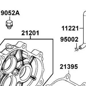 21201-LBA7-315 CASE SET MISSION (600) — diagram cutout