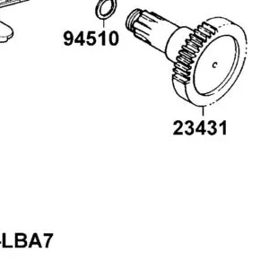 23431-LBA7-600 SHAFT FINAL — diagram cutout