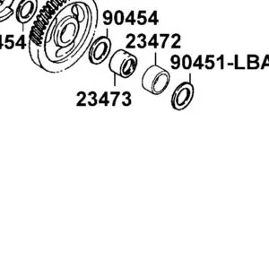 23473-LBA7-900 COLLAR 20*22*11 — diagram cutout