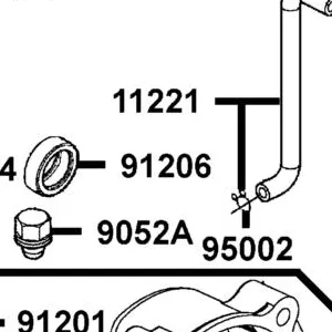 91206-2F86-014 OIL SEAL 14*28*7 — diagram cutout