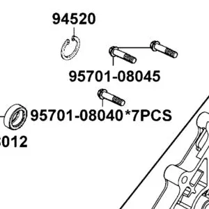 91256-LLB1-900 OIL SEAL 24.8*52.2*7 — diagram cutout