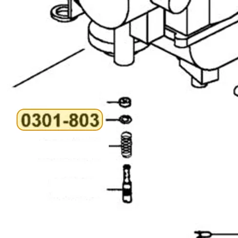 0301-803-2000 Plain Washer