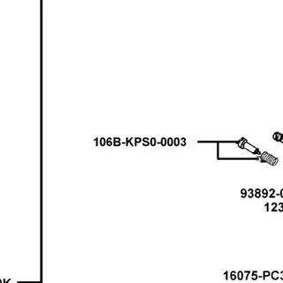 106B-KPS0-0003 FLOAT VALVE COMP — diagram cutout