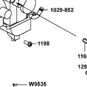 1198-816-2000-3 DRAIN SCREW — diagram cutout