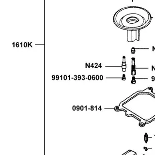 99101-393-0600 MAIN JET #60 — diagram cutout
