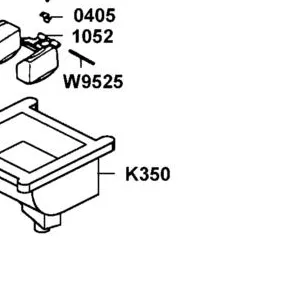 K350-190-0100 FLOAT CHAMBER ASSY — diagram cutout