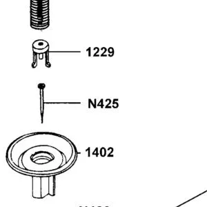 N425-LRA00 JET NEEDLE COMP — diagram cutout