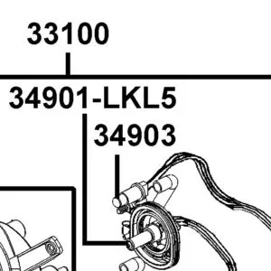 44.698 BULB POSITION LIGHT 12V5W — diagram cutout