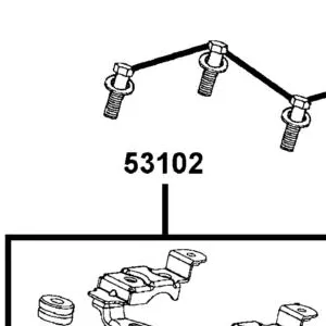 53102-LDF3-E00 STAY HANDLE COVER — diagram cutout