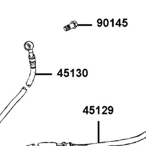 45130-LBA7-900 HOSE ASSY C/P FR BRK — diagram cutout