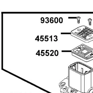 45513-KKC4-900 CAP M/C — diagram cutout