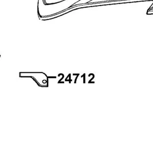 24712-LBA7-900 SYAY GUIDE COVER — diagram cutout