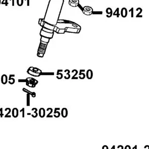 53250-LBA7-900 COLLAR STEM BOTTOM — diagram cutout