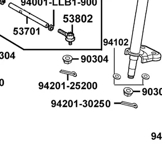 94201-30250 PIN SPLIT 3X25 — diagram cutout