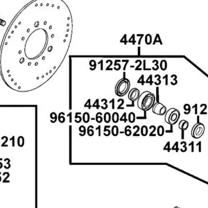 44312-LBA7-900 COLLAR FR WHEEL SIDE B — diagram cutout