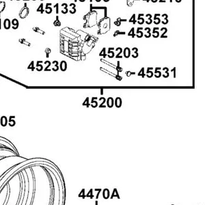 45200-LBA7-900-NJA CALIPER ASSY FR L (Silver) — diagram cutout