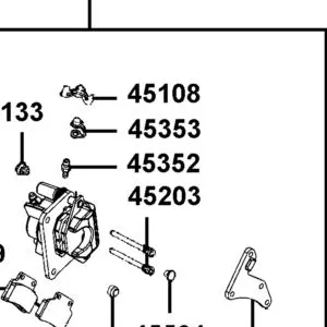 45352-LBA7-900 BLEEDER — diagram cutout