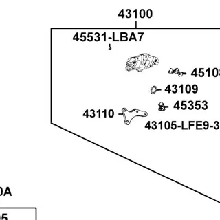 45531-LBA7-900 PLUG — diagram cutout