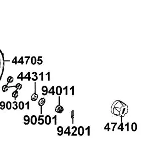 94201-30300 PIN SPLIT 3*30 — diagram cutout