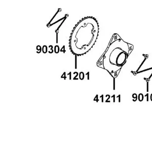 41201-LBA7-900 SPRKT FINAL DRIVEN — diagram cutout