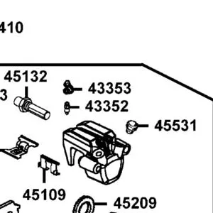 43352-5H68-004 SCREW BLEEDER — diagram cutout