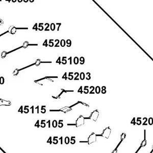 45203-KKC4-900 PIN HANGER — diagram cutout