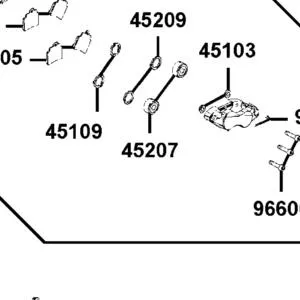 45207-KKC4-900 PISTON C/P (??33.96MM) — diagram cutout