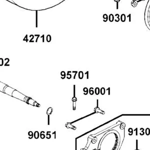 95701-06055-06 BOLT FLANGE 6*55 — diagram cutout
