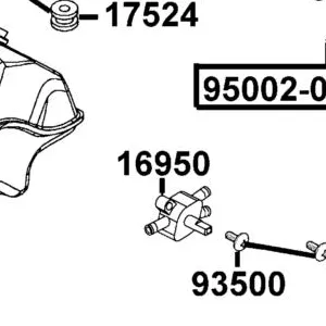 16950-LBA7-910 COCK FUEL — diagram cutout