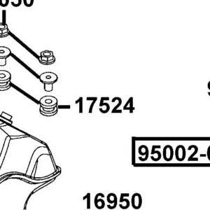 17524-LLB1-900 RR RUBBER FUEL TANK — diagram cutout