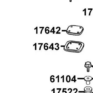 17643-LEC1-MY1 PACKING FUEL UNIT CAP — diagram cutout
