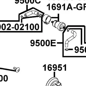 9500E-LEC1-MY0 TUBE ASSY.???FUEL — diagram cutout