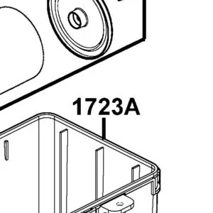 1723A-LEC1-E00 CASE ASSY AIR/C — diagram cutout