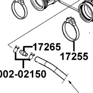 17265-LBA7-900 JOINT BLOW BY — diagram cutout