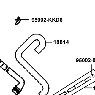 95002-KKD6-E05 CLAMP D18 TUBE — diagram cutout
