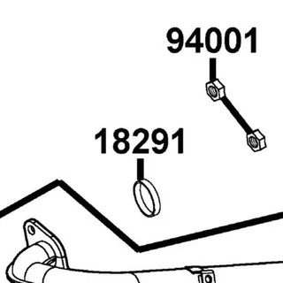 18291-LBA7-900 GASKET EXHAUST PIPE — diagram cutout