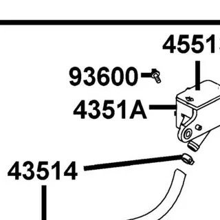 4351A-KFW6-000 OIL CUP ASSY — diagram cutout