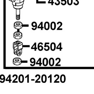 46504-MBB2-007 JOINT BRK ROD — diagram cutout