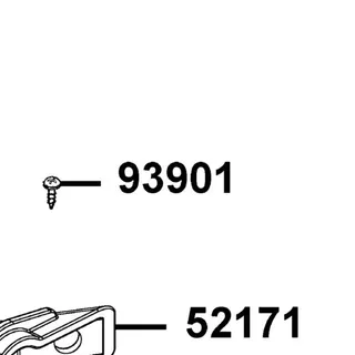 93901-26160 SCREW TAPPING 6*12 — diagram cutout