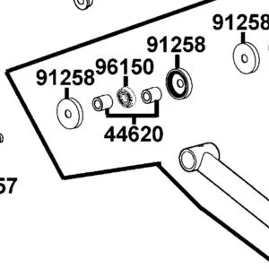 44620-PWA2-900 COLLAR SWING ARM — diagram cutout