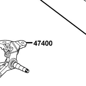 47400-LBA7-900 SHAFT ASSY R STEERING — diagram cutout