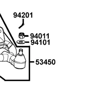 53450-LEC1-700-MBS ARM ASSY R LOW — diagram cutout